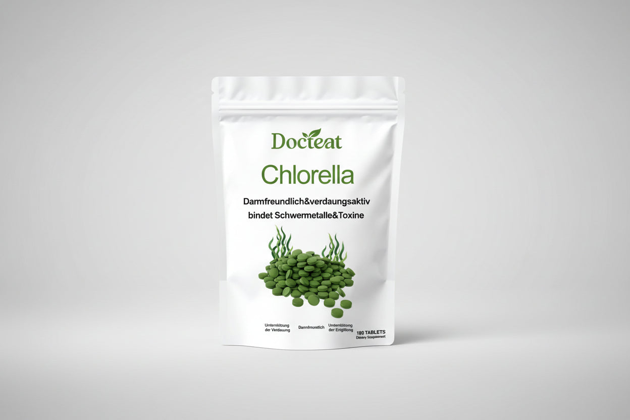 Chlorella Detoxification Health Tablets