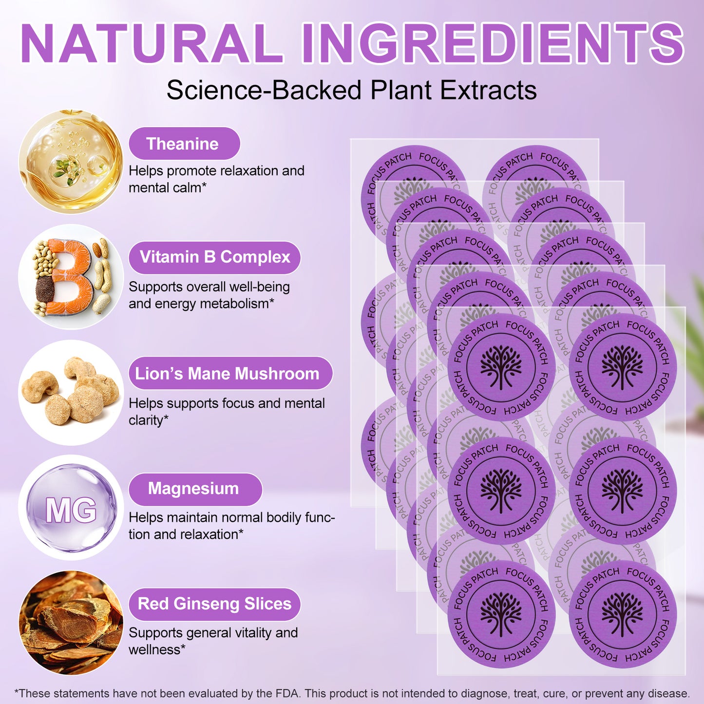 Super Focus Vitamin B Patches™