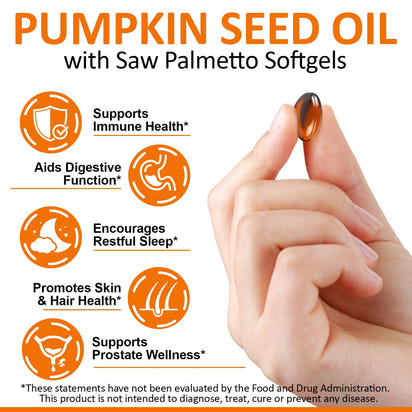 Organic Pumpkin Seed Oil Softgels™