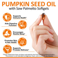 Organic Pumpkin Seed Oil Softgels™