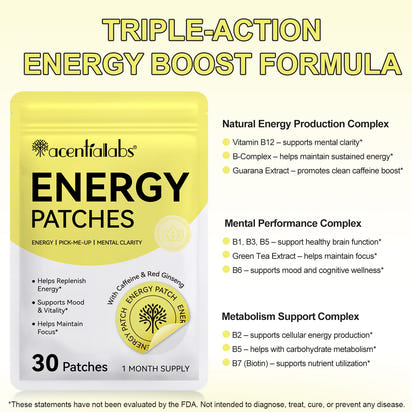 Energize™ Vegan Energy Patches TM