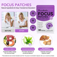 Super Focus Vitamin B Patches™