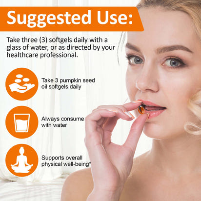 Organic Pumpkin Seed Oil Softgels™