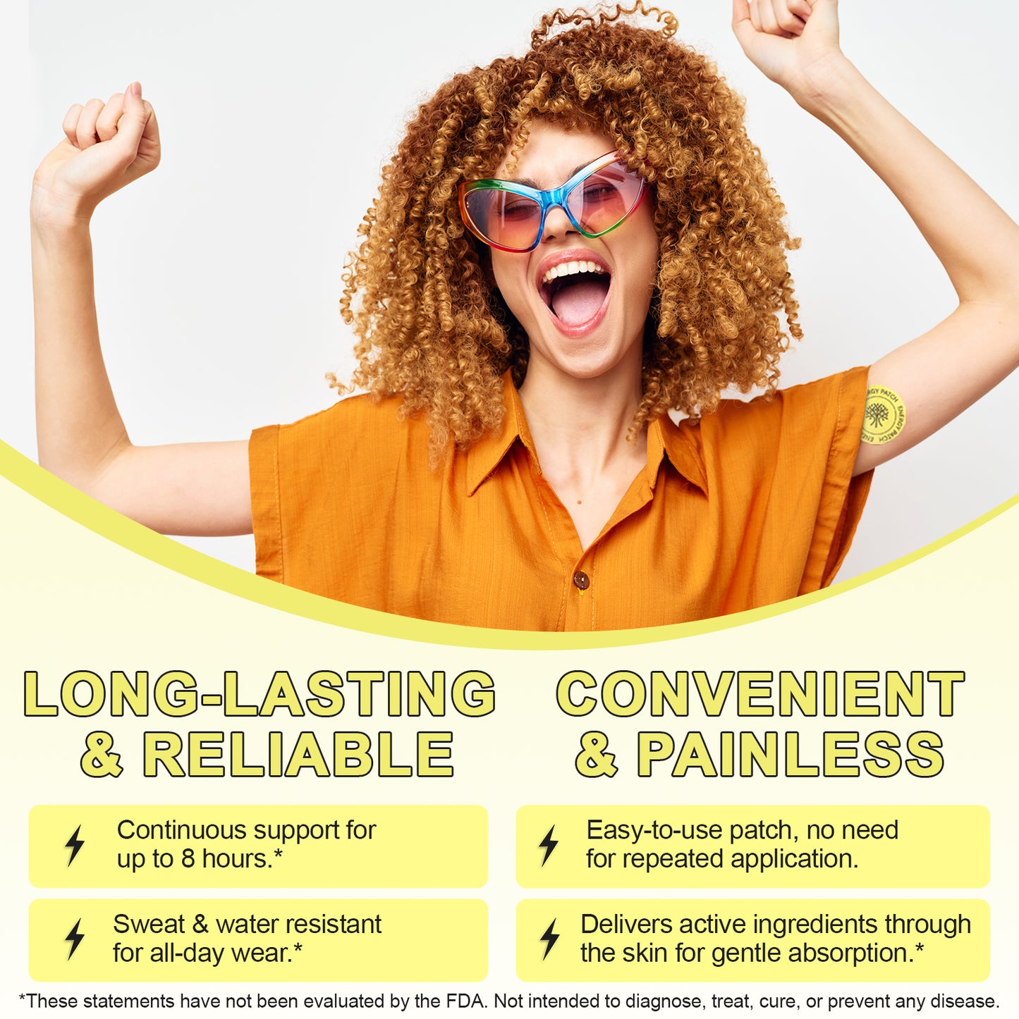 Energize™ Vegan Energy Patches TM