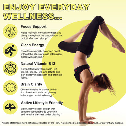 Energize™ Vegan Energy Patches TM