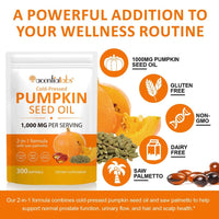 Organic Pumpkin Seed Oil Softgels™