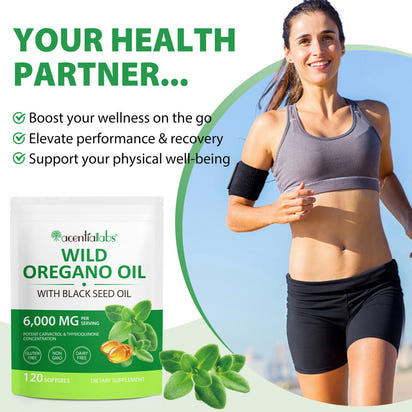 Organic Wild Oregano Oil Softgels™