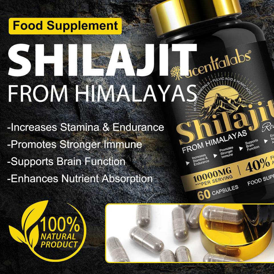 Premium Shilajit Gold Capsules™