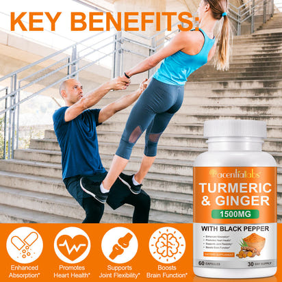 Premium Turmeric & Ginger Capsules™