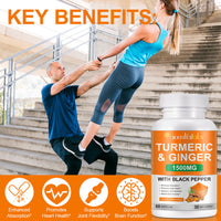 Premium Turmeric & Ginger Capsules™
