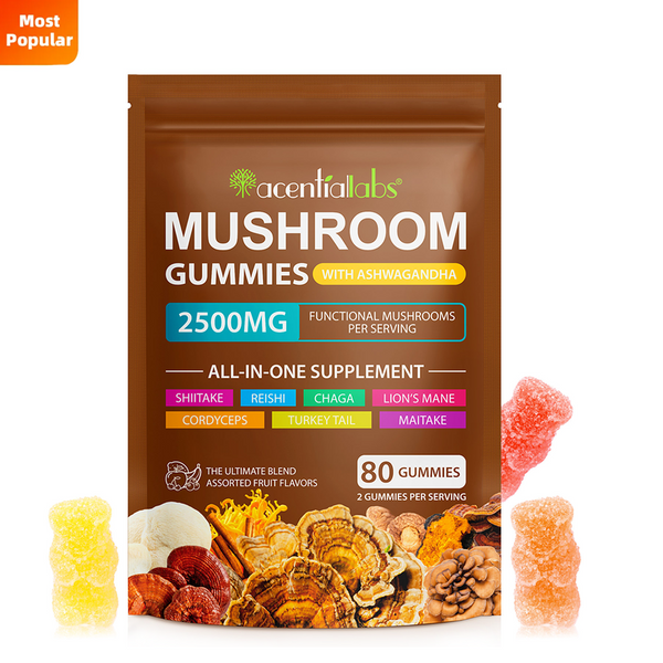 Organic Lion's Mane Energy Gummies™