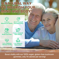 Organic Lion's Mane Energy Gummies™