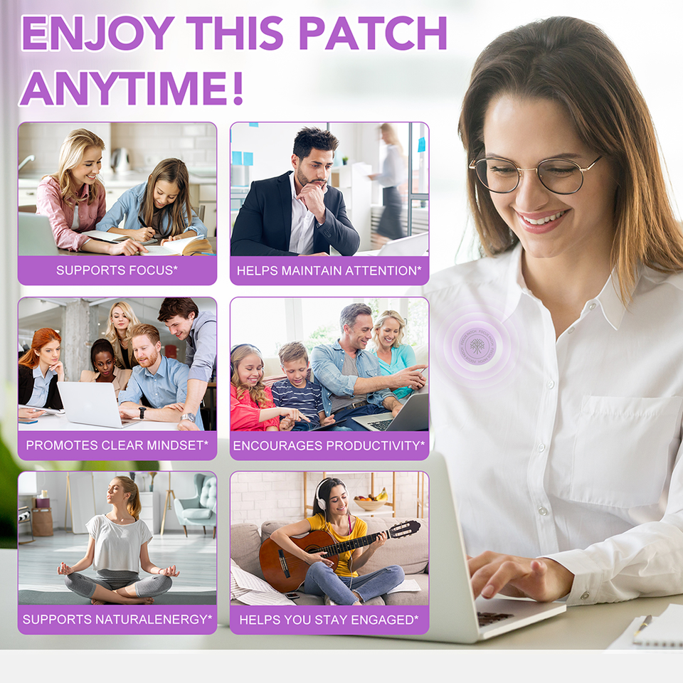 Super Focus Vitamin B Patches™