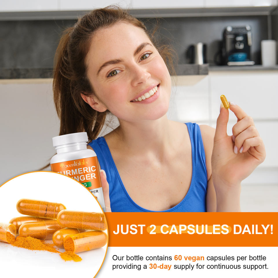 Premium Turmeric & Ginger Capsules™