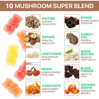 Organic Lion's Mane Energy Gummies™