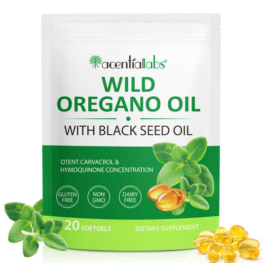 Organic Wild Oregano Oil Softgels™