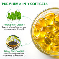 Organic Wild Oregano Oil Softgels™