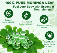 Pure Moringa Leaf Softgels Capsules