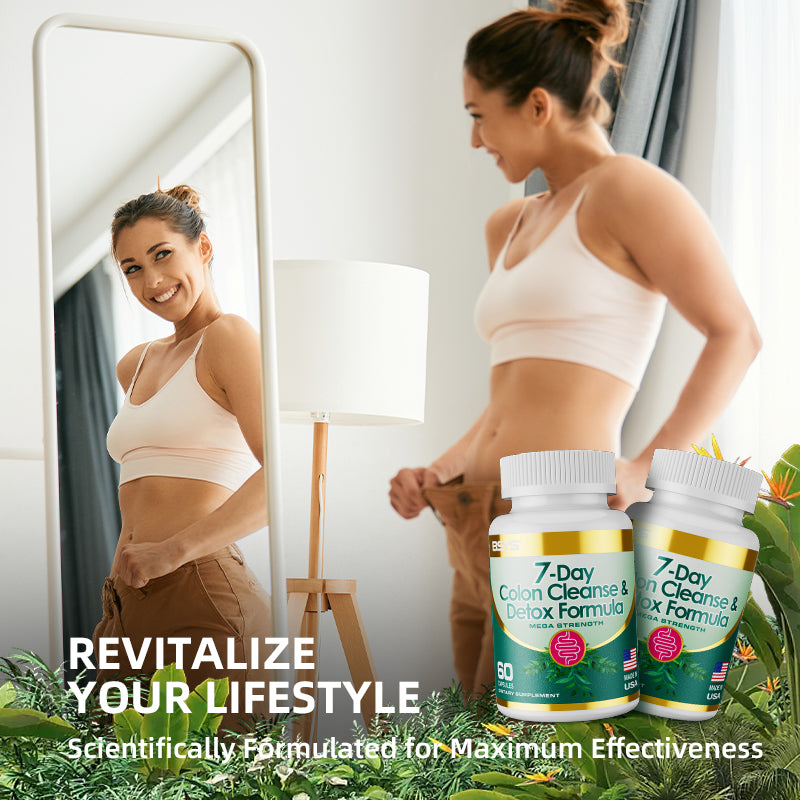 7-Day Colon Cleanse & Detox Capsules